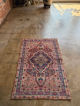 Load image into Gallery viewer, Nazreen, antique Persian Lavar scatter rug, 2&#39;10x4&#39;3
