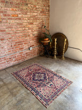 Load image into Gallery viewer, Nazreen, antique Persian Lavar scatter rug, 2&#39;10x4&#39;3
