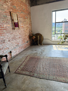 Bardia, Antique Persian Malayer 4'6 x 6'6