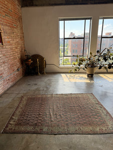 Bardia, Antique Persian Malayer 4'6 x 6'6