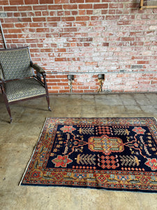 Alborz, finely woven Antique Malayer, 3'4 x 5