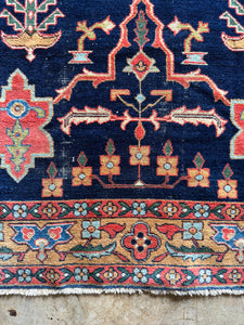 Alborz, finely woven Antique Malayer, 3'4 x 5