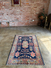 Load image into Gallery viewer, Alborz, finely woven Antique Malayer, 3&#39;4 x 5
