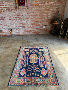 Alborz, finely woven Antique Malayer, 3'4 x 5