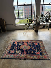 Load image into Gallery viewer, Alborz, finely woven Antique Malayer, 3&#39;4 x 5
