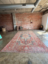 Load image into Gallery viewer, Raha, Antique Persian Serapi/Heriz Rug, 8&#39;6 x 14&#39;3
