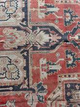 Load image into Gallery viewer, Raha, Antique Persian Serapi/Heriz Rug, 8&#39;6 x 14&#39;3
