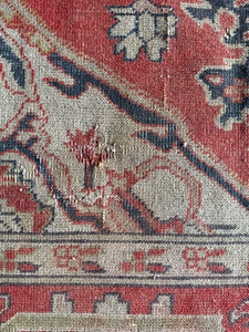 Raha, Antique Persian Serapi/Heriz Rug, 8'6 x 14'3
