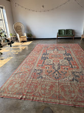 Load image into Gallery viewer, Raha, Antique Persian Serapi/Heriz Rug, 8&#39;6 x 14&#39;3
