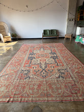 Load image into Gallery viewer, Raha, Antique Persian Serapi/Heriz Rug, 8&#39;6 x 14&#39;3
