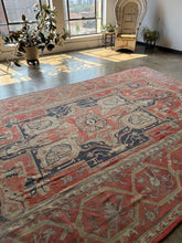 Load image into Gallery viewer, Raha, Antique Persian Serapi/Heriz Rug, 8&#39;6 x 14&#39;3
