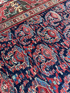 Daniyal, Antique Persian Bidjar circa 1880s, 5'2 x 11