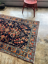 Load image into Gallery viewer, Payvand, Antique Sarouk circa 1920s, 4’2 x 6’8
