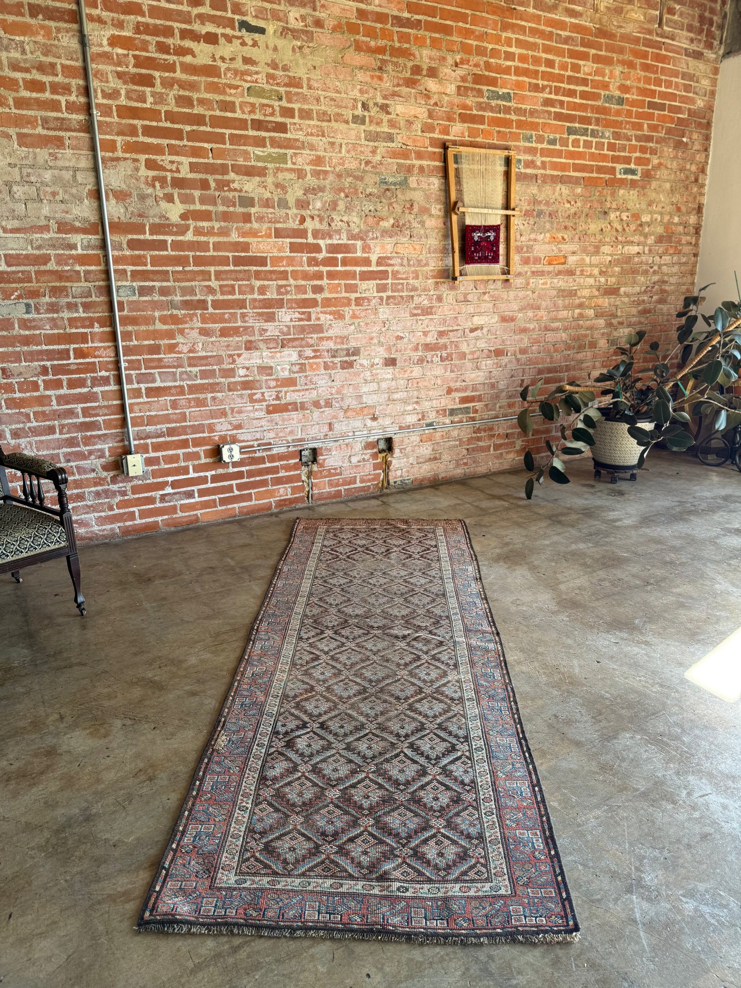 Sitara, Antique Malayer Runner, 3’ 3” x 8’ 10”