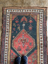 Load image into Gallery viewer, Kiarash, Antique Karabagh runner, 3’8 x 11’1
