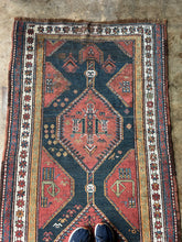 Load image into Gallery viewer, Kiarash, Antique Karabagh runner, 3’8 x 11’1
