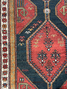 Kiarash, Antique Karabagh runner, 3’8 x 11’1