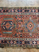 Load image into Gallery viewer, Panah, vintage Persian Karadja, 3’6-11’10
