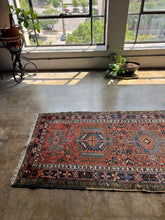 Load image into Gallery viewer, Panah, vintage Persian Karadja, 3’6-11’10
