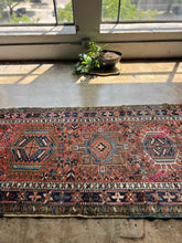 Load image into Gallery viewer, Panah, vintage Persian Karadja, 3’6-11’10
