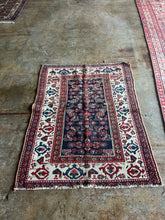 Load image into Gallery viewer, Hestia, antique Persian Malayer scatter rug, 3’1 x 4’1
