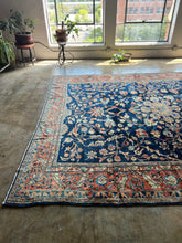 Load image into Gallery viewer, Barkev, antique Persian Lilian rug, 9’9 x 11’9
