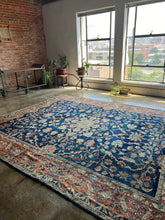 Load image into Gallery viewer, Barkev, antique Persian Lilian rug, 9’9 x 11’9
