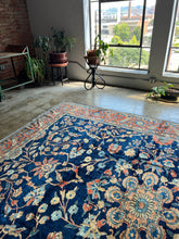 Load image into Gallery viewer, Barkev, antique Persian Lilian rug, 9’9 x 11’9
