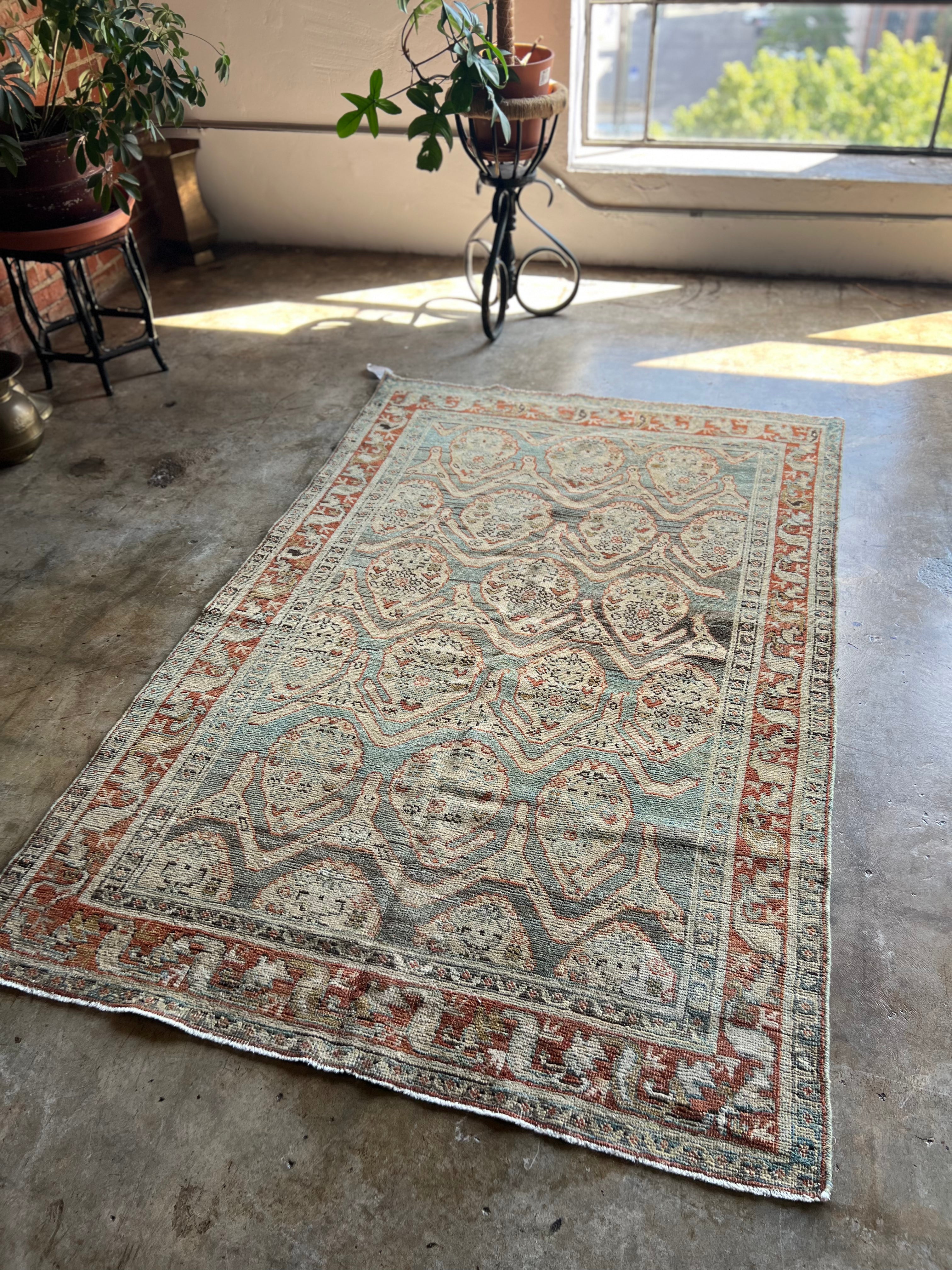 Pareerou, 1920's, NW Persian scatter rug, 4'4 x 6'7 – Sapere