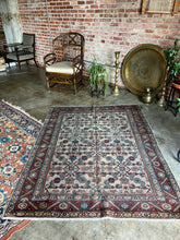 Load image into Gallery viewer, Darya, vintage Persian Malayer scatter rug, 5x 6’6
