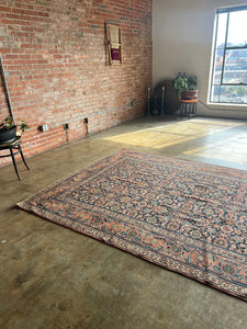 Tavana, Antique Persian Tabriz, 6’10 x 10’3