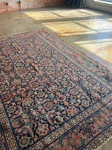 Tavana, Antique Persian Tabriz, 6’10 x 10’3