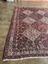 Load image into Gallery viewer, Chehrazar, Antique Khamseh tribal rug, 1920s, 6’9 x 9’10
