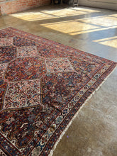 Load image into Gallery viewer, Chehrazar, Antique Khamseh tribal rug, 1920s, 6’9 x 9’10
