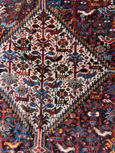 Load image into Gallery viewer, Chehrazar, Antique Khamseh tribal rug, 1920s, 6’9 x 9’10
