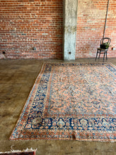 Load image into Gallery viewer, Leyla, Antique Persian Kashan rug, 8&#39;7 x 11&#39;7
