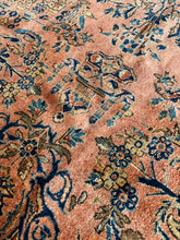 Load image into Gallery viewer, Leyla, Antique Persian Kashan rug, 8&#39;7 x 11&#39;7
