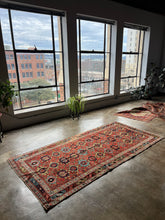 Load image into Gallery viewer, Hamideh, Antique NW Persian tribal runner, 3’10 x 8’1
