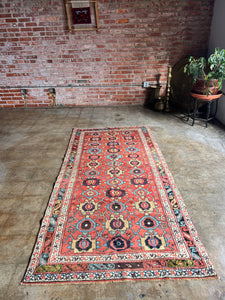 Hamideh, Antique NW Persian tribal runner, 3’10 x 8’1