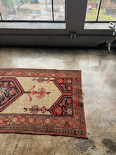 Load image into Gallery viewer, Jannat, antique camel hair Persian tribal rug, 3 x 6’9
