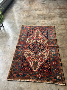 Zarina, vintage Persian Malayer, 3’4 x 5’4