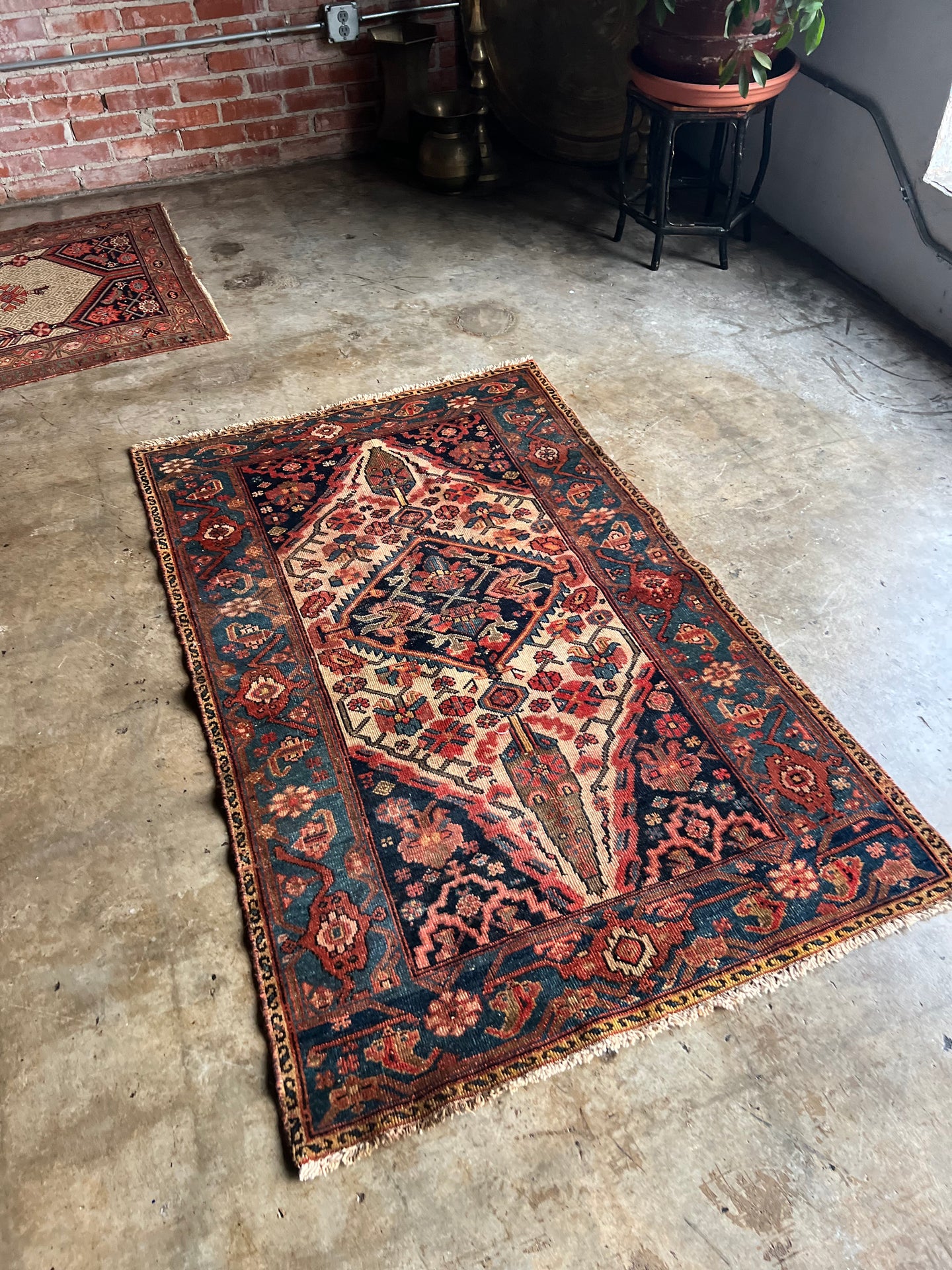 Zarina, vintage Persian Malayer, 3’4 x 5’4