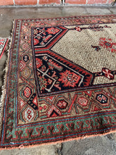 Load image into Gallery viewer, Jannat, antique camel hair Persian tribal rug, 3 x 6’9
