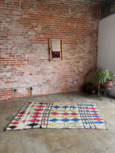 Load image into Gallery viewer, Amine, Beni Ourain Moroccan Rug, mid 20th C, 4’1 x 7
