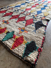 Load image into Gallery viewer, Amine, Beni Ourain Moroccan Rug, mid 20th C, 4’1 x 7
