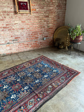 Load image into Gallery viewer, Xamira,  Early 20th C,  Persian Quchan Kurdish Rug, 4&#39; 4&quot; x 7&#39; 2
