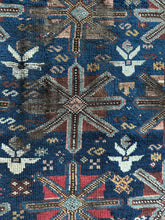 Load image into Gallery viewer, Xamira,  Early 20th C,  Persian Quchan Kurdish Rug, 4&#39; 4&quot; x 7&#39; 2
