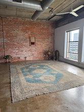 Load image into Gallery viewer, Emir, Antique Turkish Oushak, 9&#39;6 x 12&#39;10
