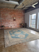 Load image into Gallery viewer, Emir, Antique Turkish Oushak, 9&#39;6 x 12&#39;10
