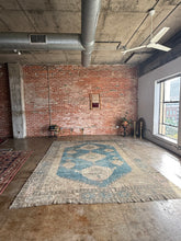 Load image into Gallery viewer, Emir, Antique Turkish Oushak, 9&#39;6 x 12&#39;10
